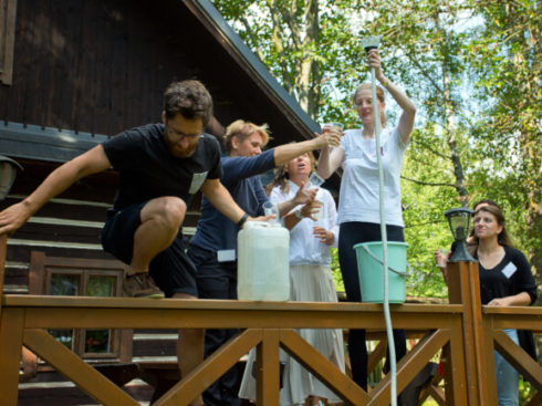 Team number 2 is fighting bravely.