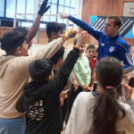 After the opening, it’s time to be assigned to teams.