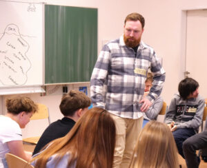 The specific topics covered in the program always depend on what interests the students in attendance.